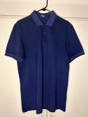 Fred Perry Men's Blue Polo Shirt - Slim Fit